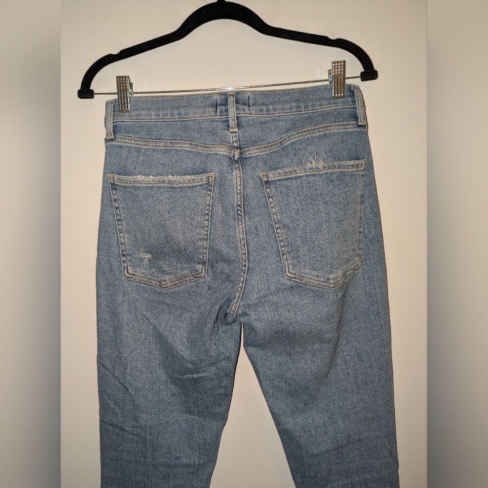 AGOLDE Sophie Mid Rise Ankle Skinny Denim Size 29 Classic Denim - Picture 8 of 9